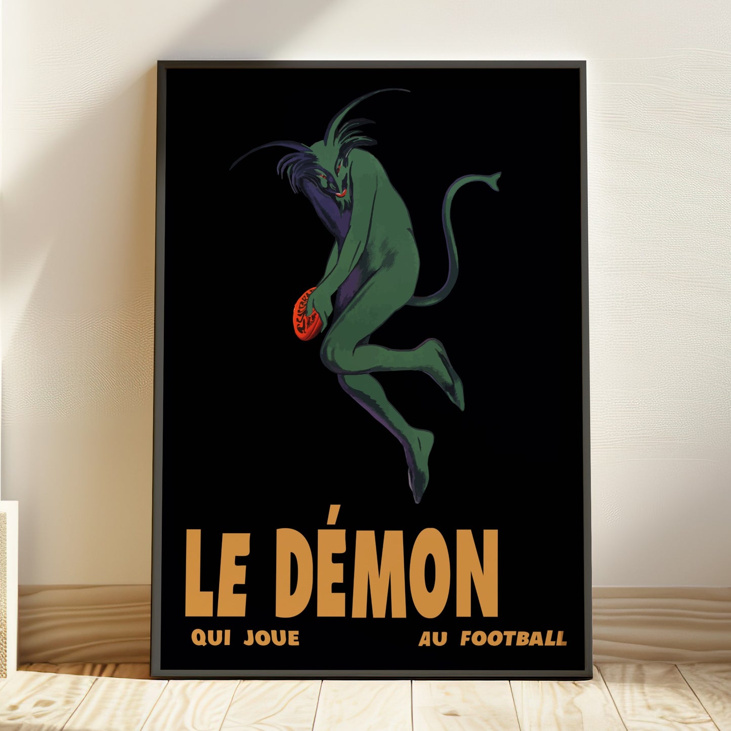 The Demon Who Plays Football