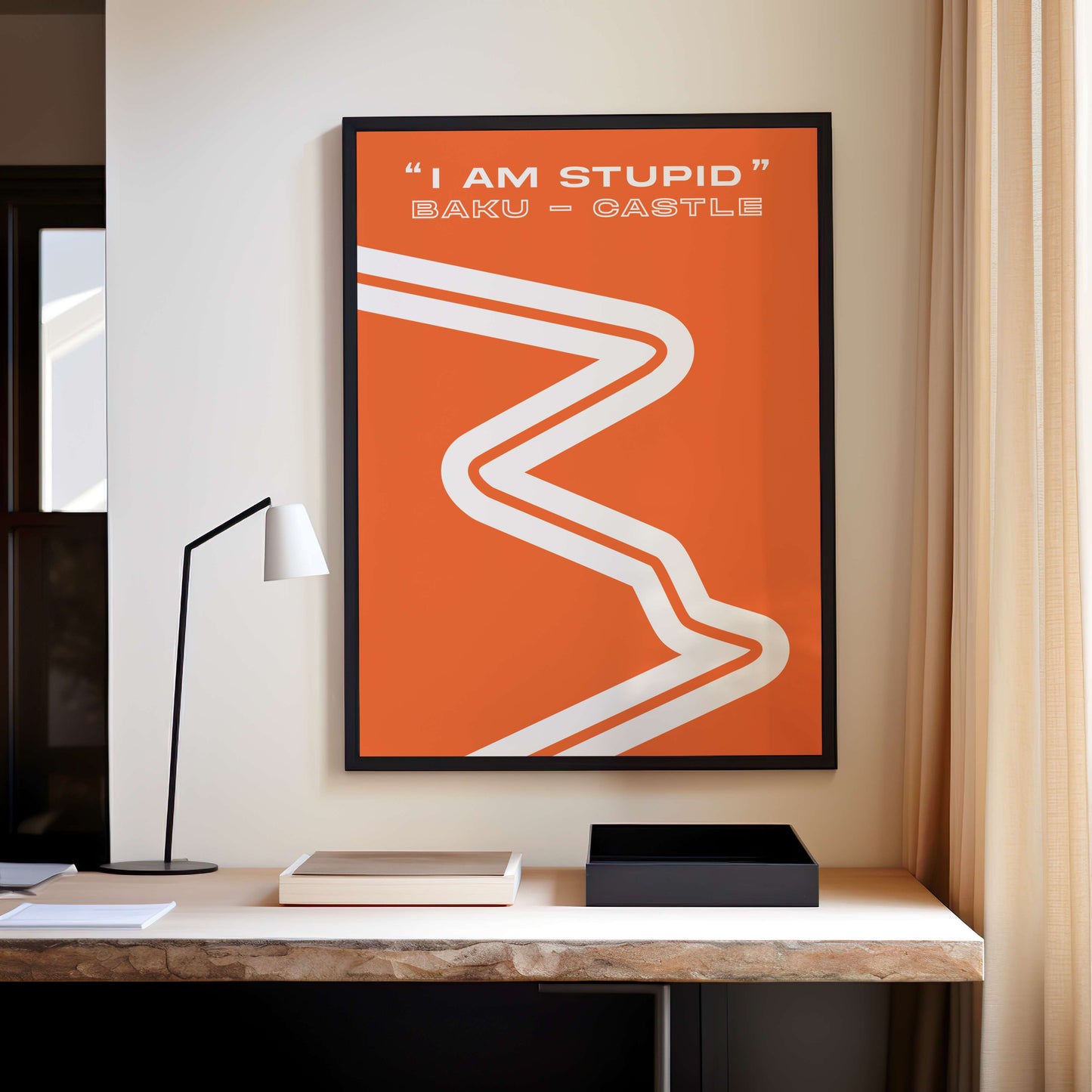 LIMITED EDITION - "I Am Stupid" Baku - Castle