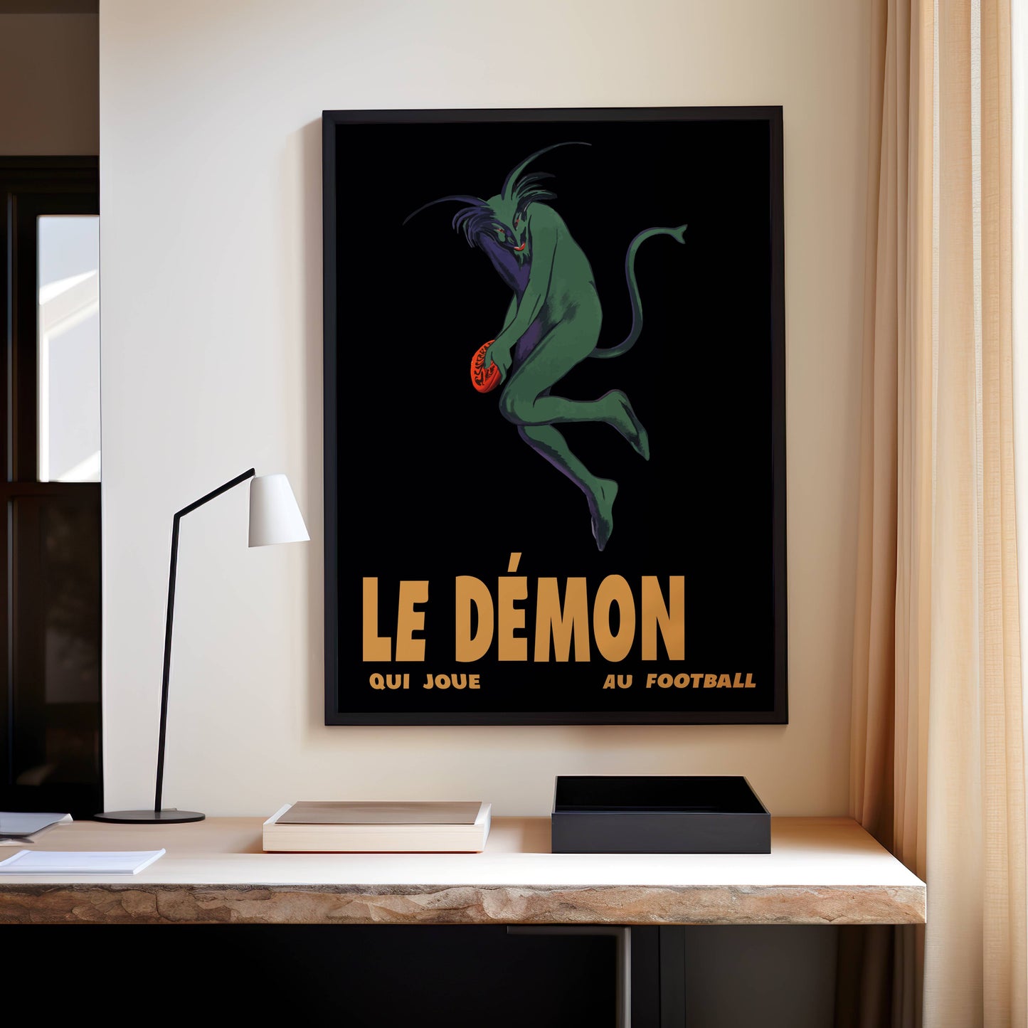 The Demon Who Plays Football