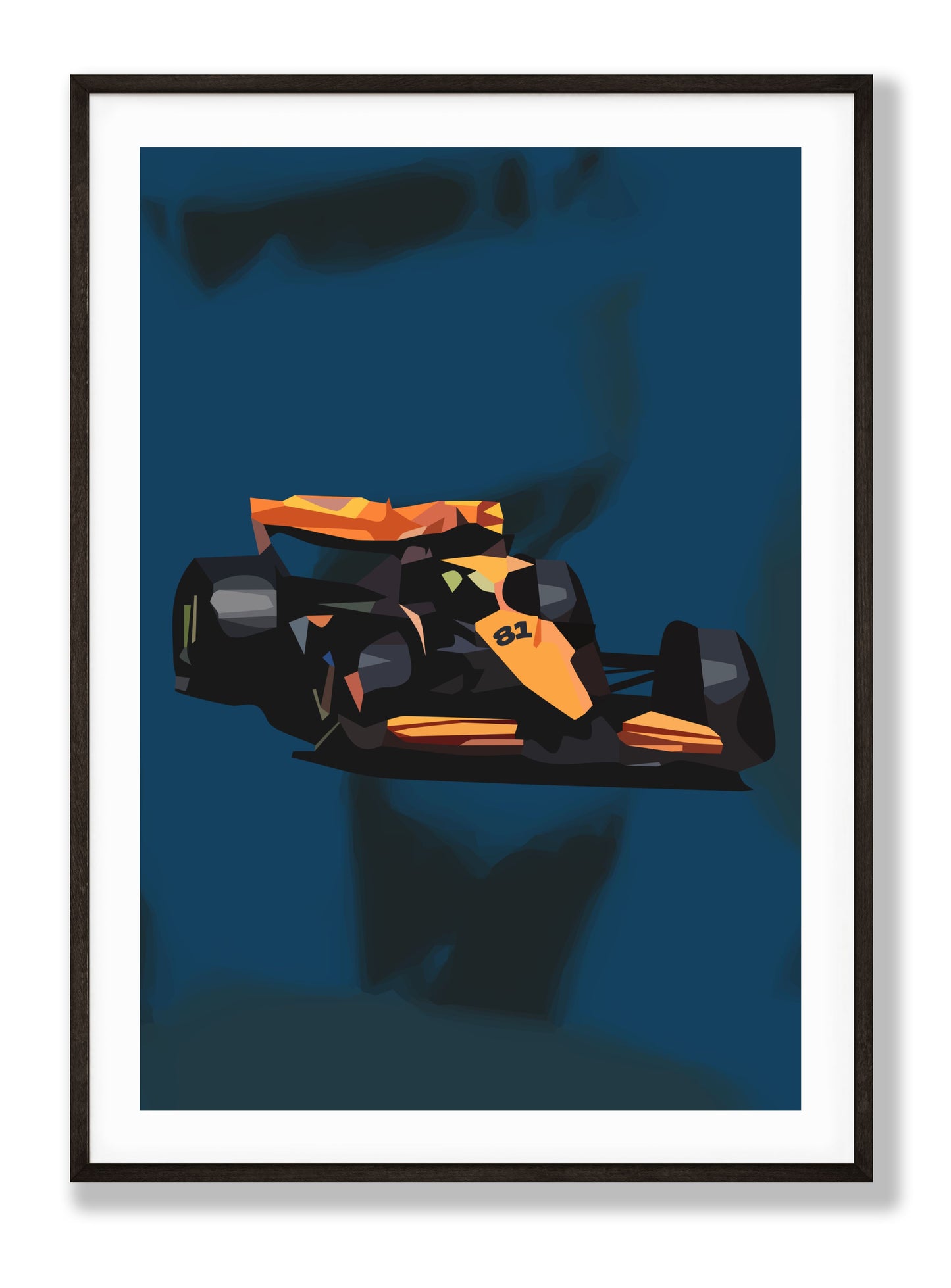 Car No. 81 - Blue