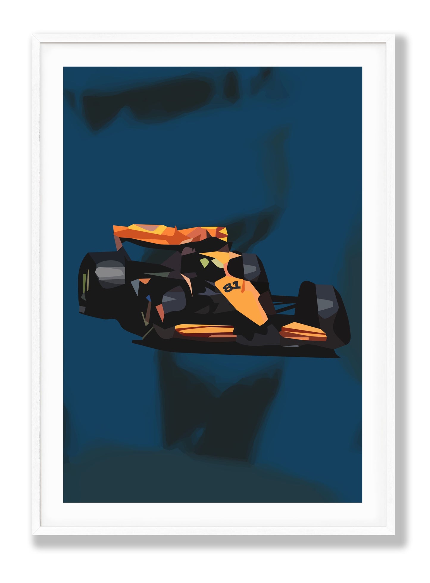 Car No. 81 - Blue