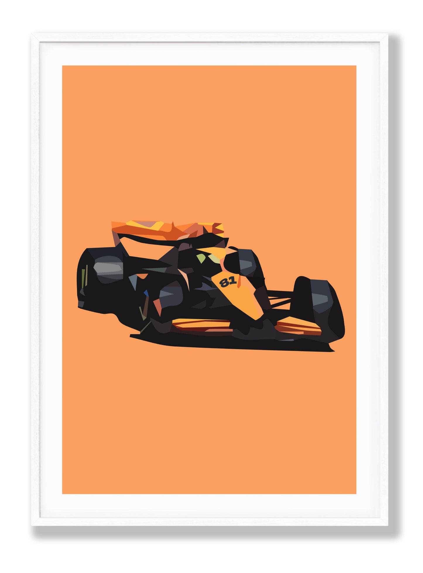 Car No. 81 - Orange