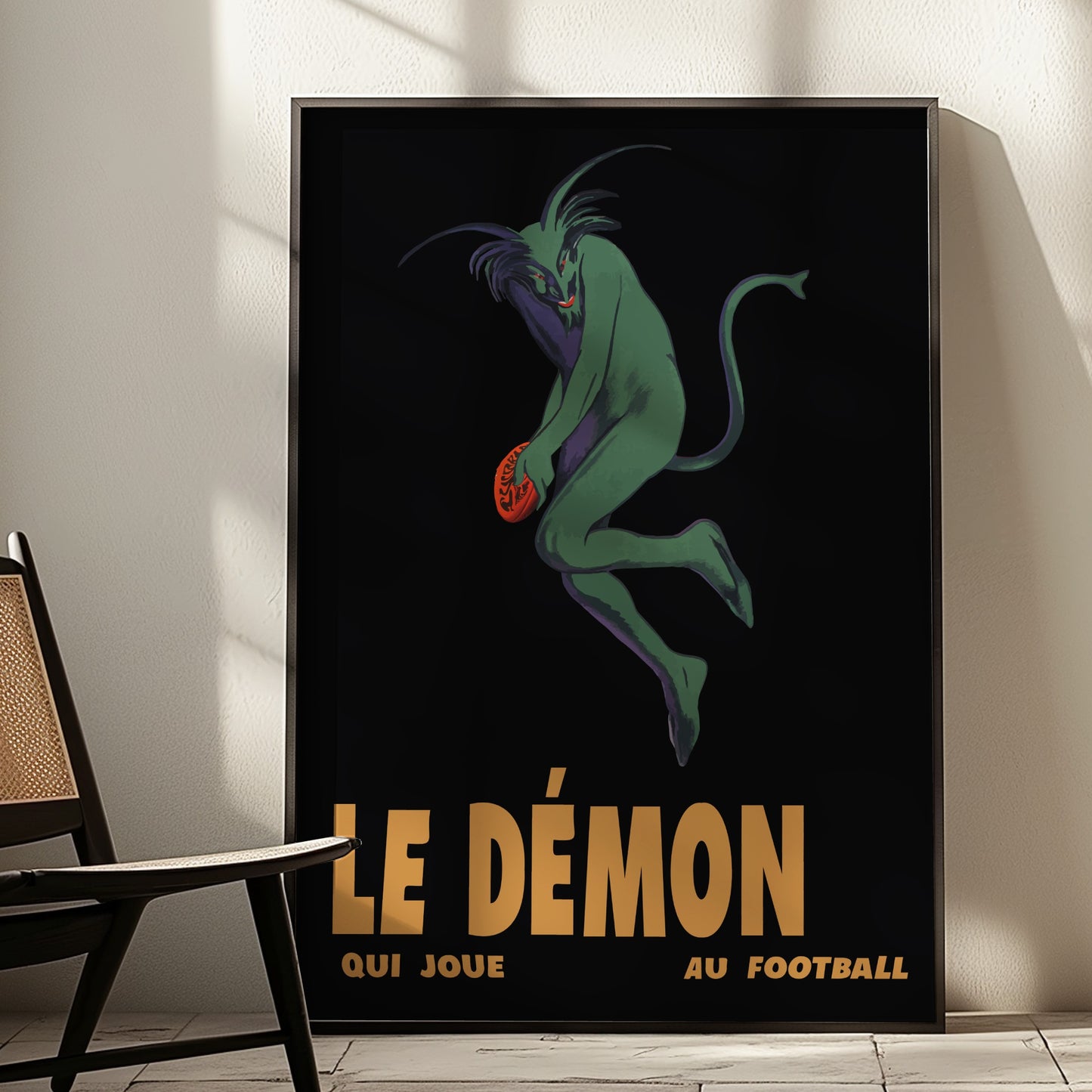 The Demon Who Plays Football