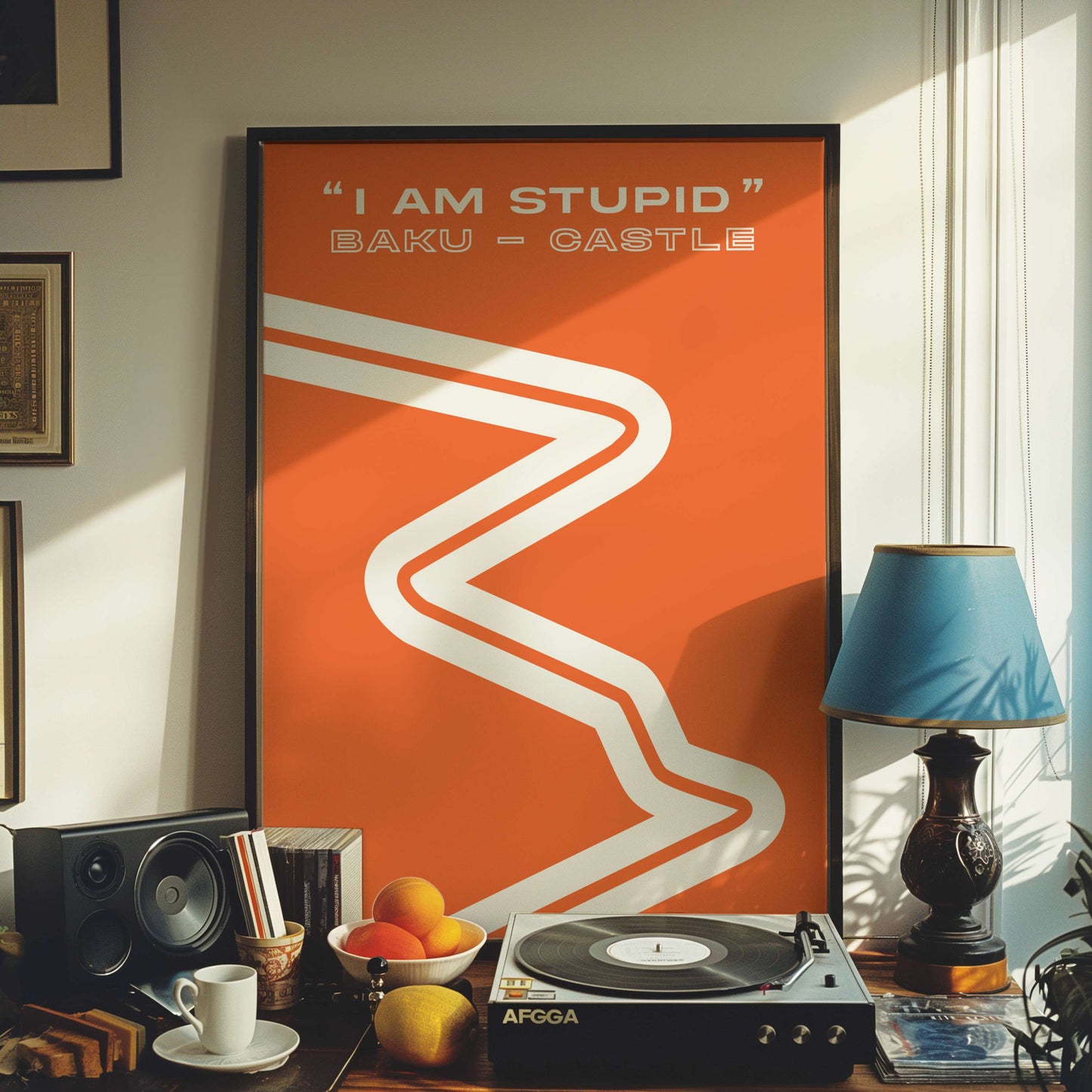 LIMITED EDITION - "I Am Stupid" Baku - Castle